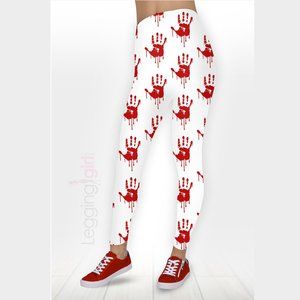 Bloody Printed FeatherSoft Women's Leggings Plus Size (Fits 14-20)